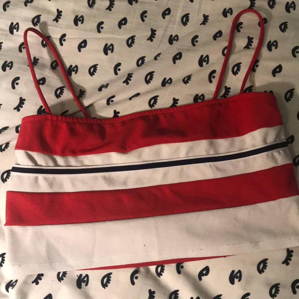 Stripped crop top